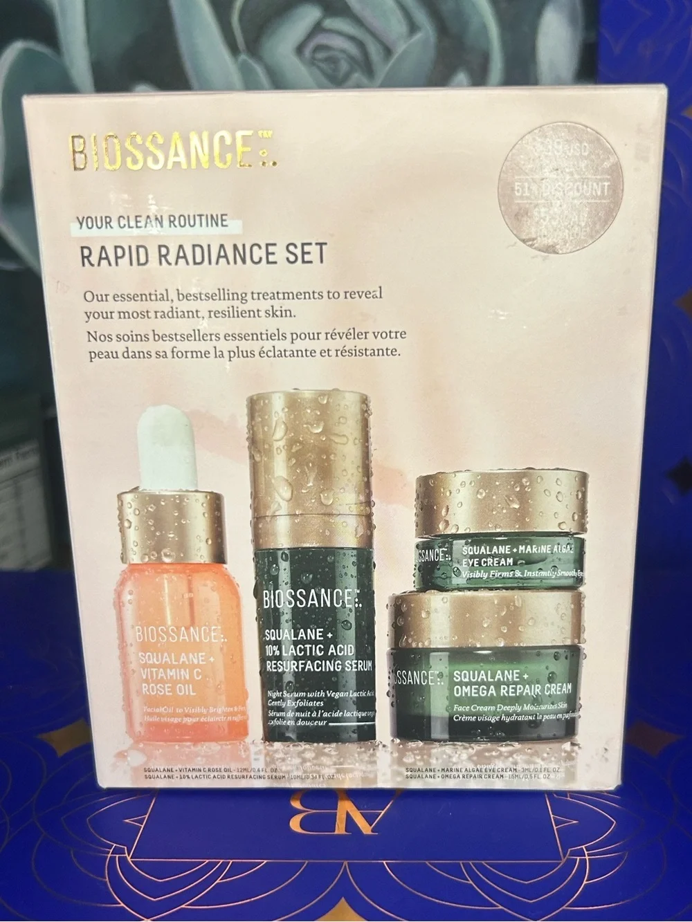 Biossance Rapid Radiance Set